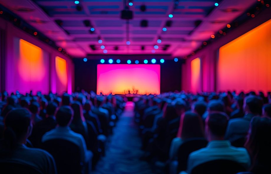 diverse-corporate-events-featuring-keynote-speakers-presentations-concept